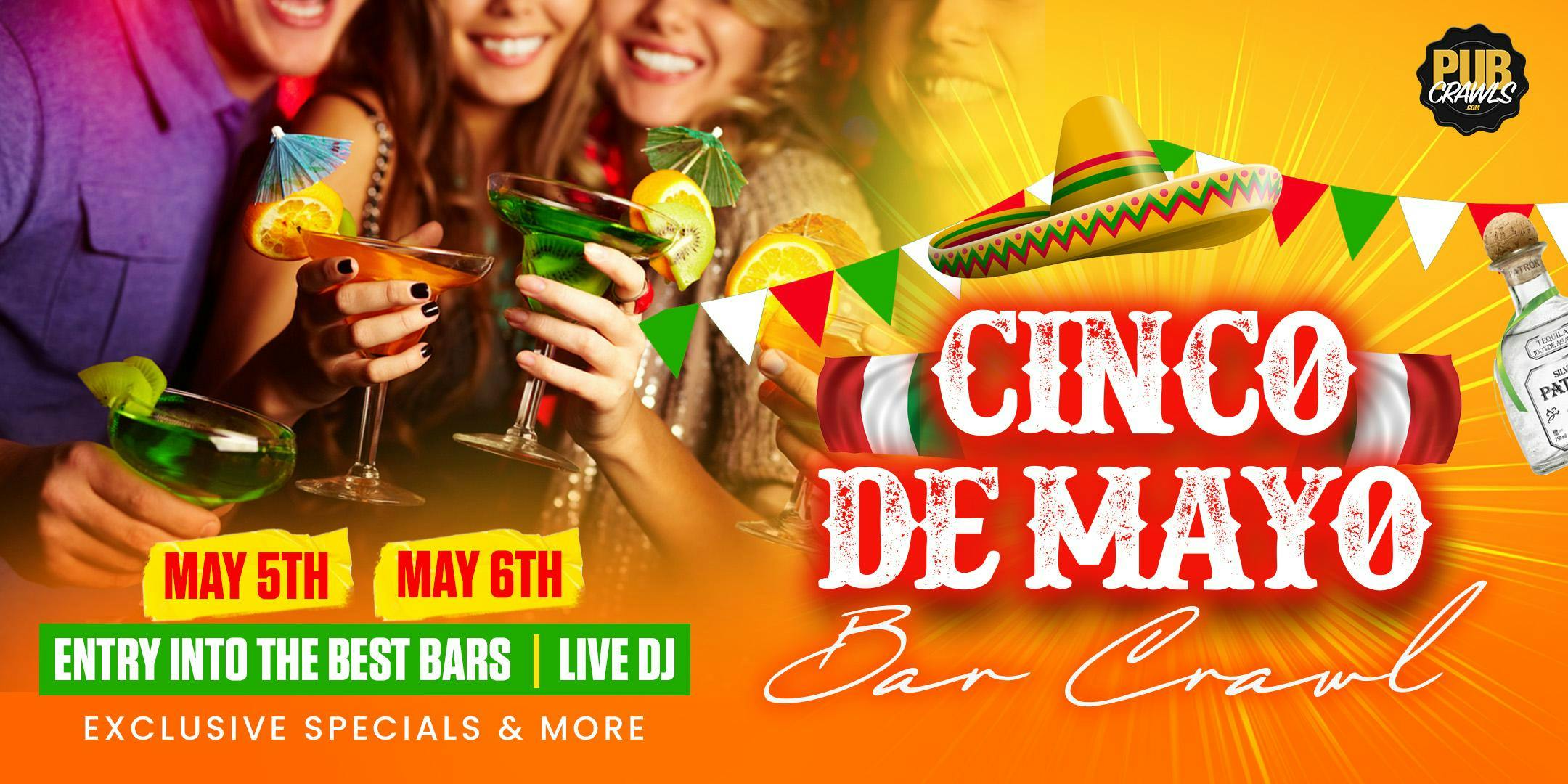 Detroit Cinco De Mayo Weekend Bar Crawl at Detroit Bar Crawls ...