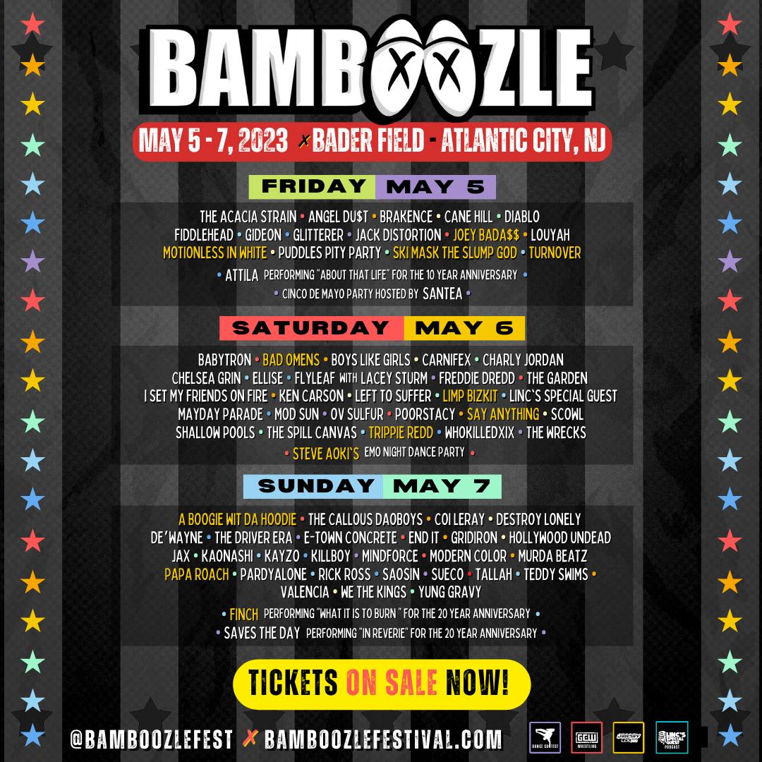Bamboozle Festival 2023 Day 2 at Bamboozle Festival Saturday, May 6