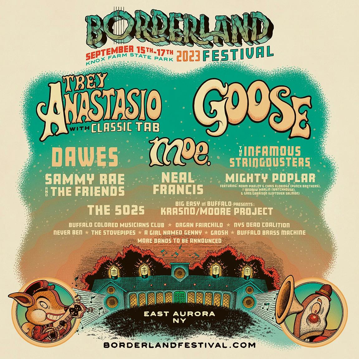 Borderland Festival 2023 Day 3 at Borderland Festival Sunday, Sep
