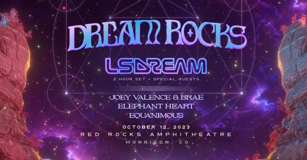 Lsdream at Red Rocks Amphitheatre Thursday, Oct 12 2023 Discotech