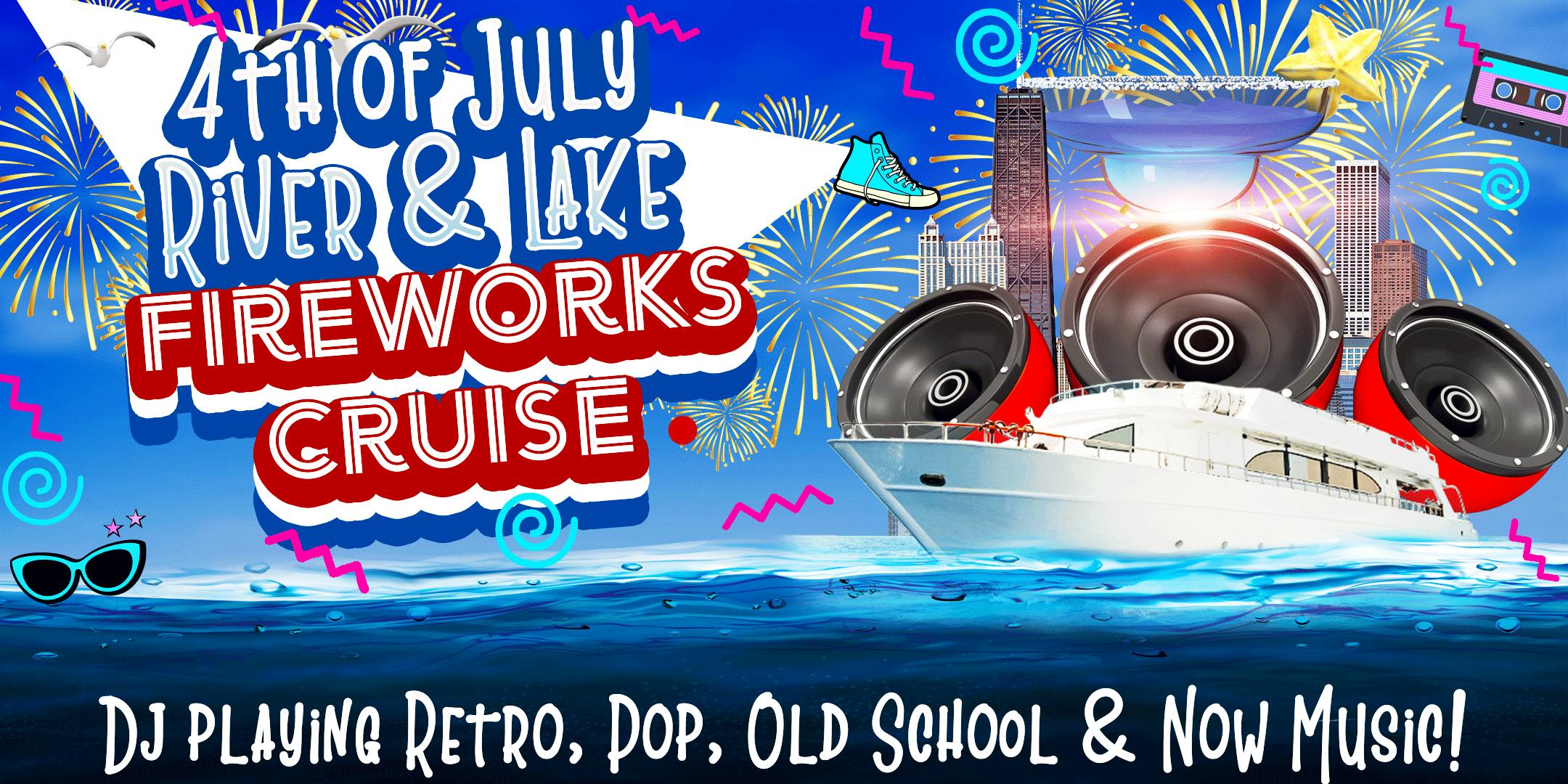 4th of July River and Lake Fireworks Cruise at Chicago Cruises