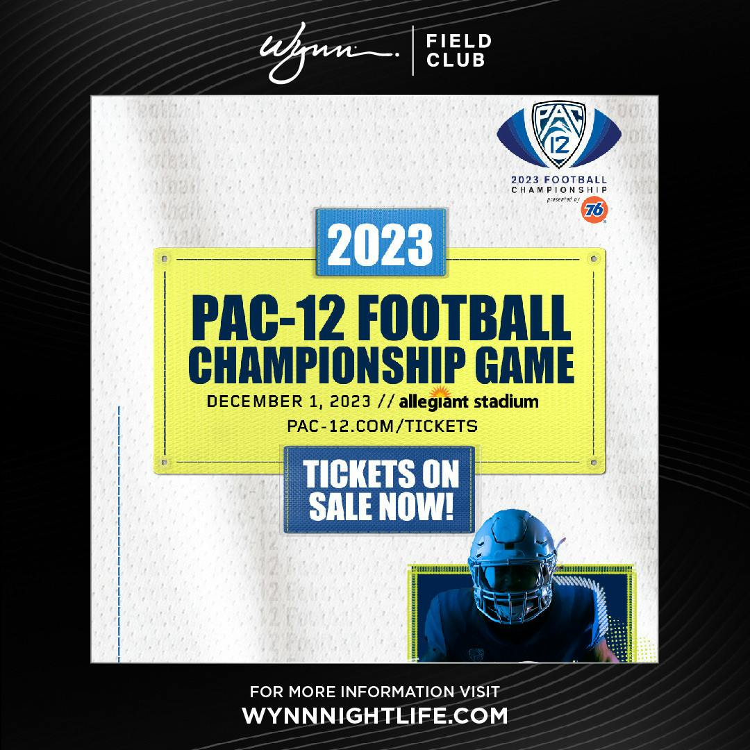 Tickets on-sale for the 2023 Pac-12 Football Championship Game