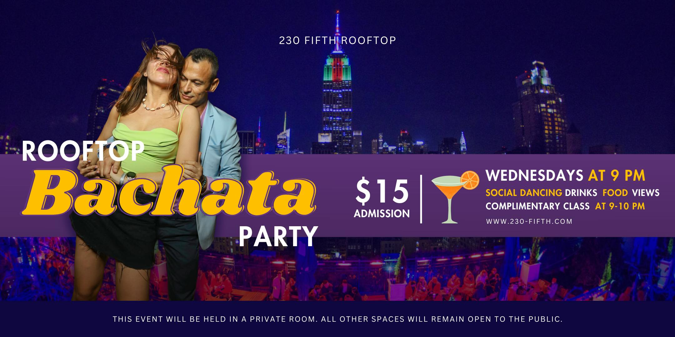 Rooftop Bachata Party - Social Dancing