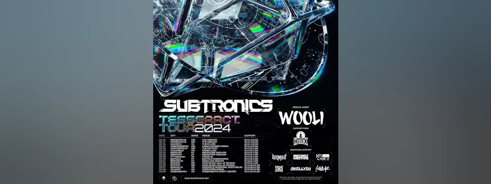 Subtronics Tickets Subtronics Tesseract Tour 2024 - Boston at MGM Music Hall at Fenway ...