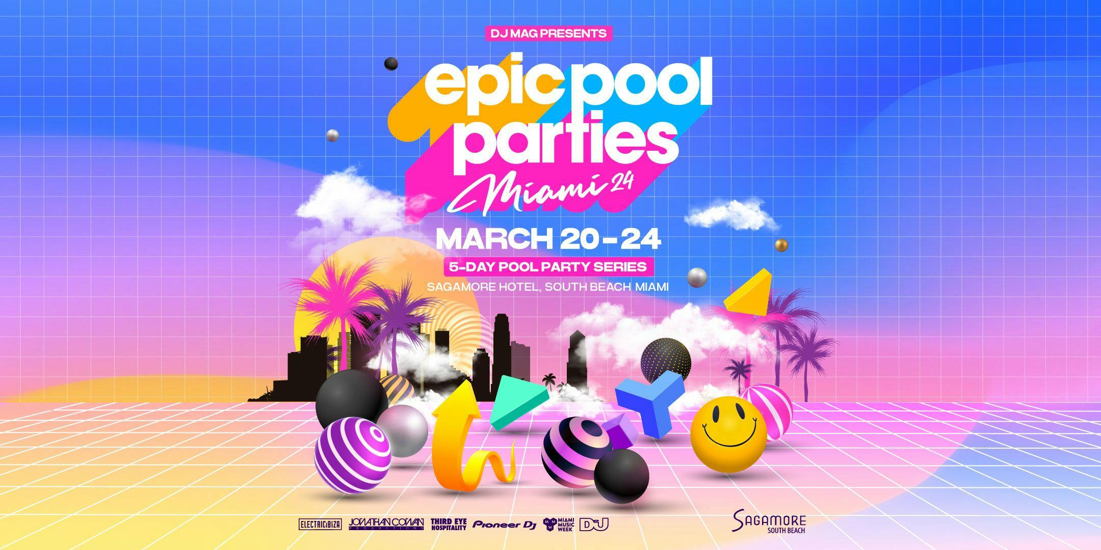Epic Pool Parties Mmw 5day Pool Party Pass Mar 24 at Sagamore
