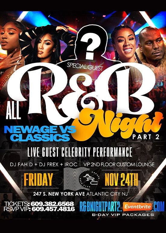 All R&B Night - New Versus Classic At Anchor Rock Club - Friday, Nov 24 ...