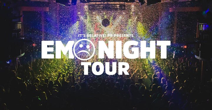 Emo Night Tour Enamel Pin