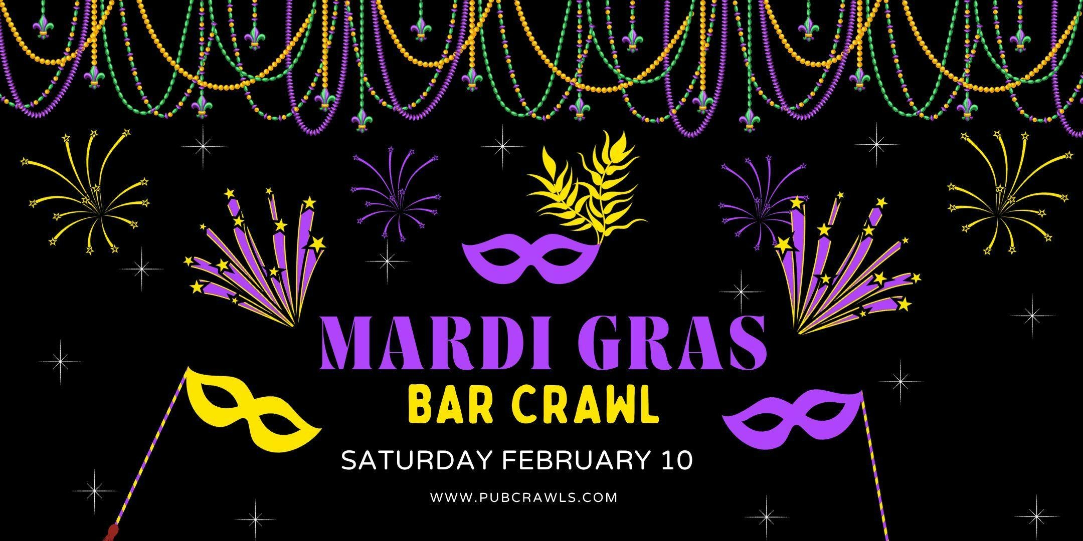 San Francisco Mardi Gras Bar Crawl 10 FEB 2024