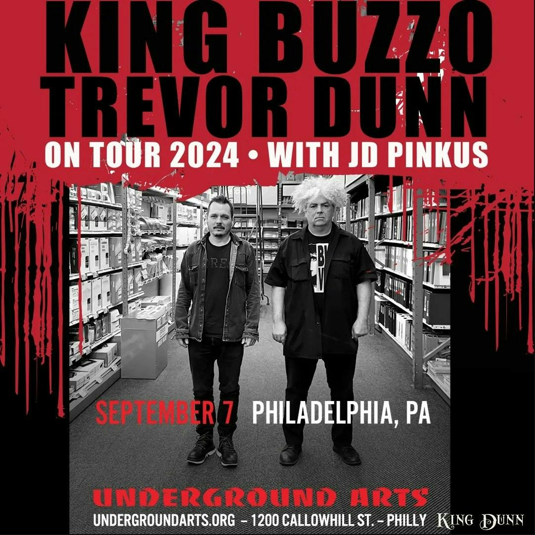 King Buzzo & Trevor Dunn with JD Pinkus