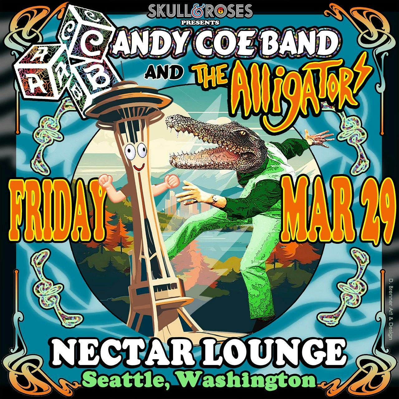 Andy Coe Band With Special Guests The Alligators At Nectar Lounge