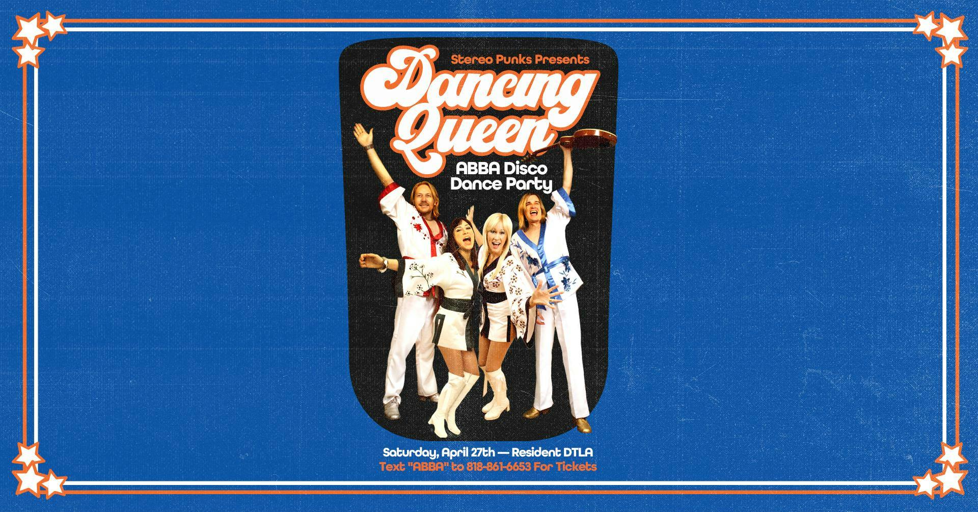 Dancing Queen: An ABBA Disco Dance Party at Resident - Saturday, Apr 27 2024 | Discotech