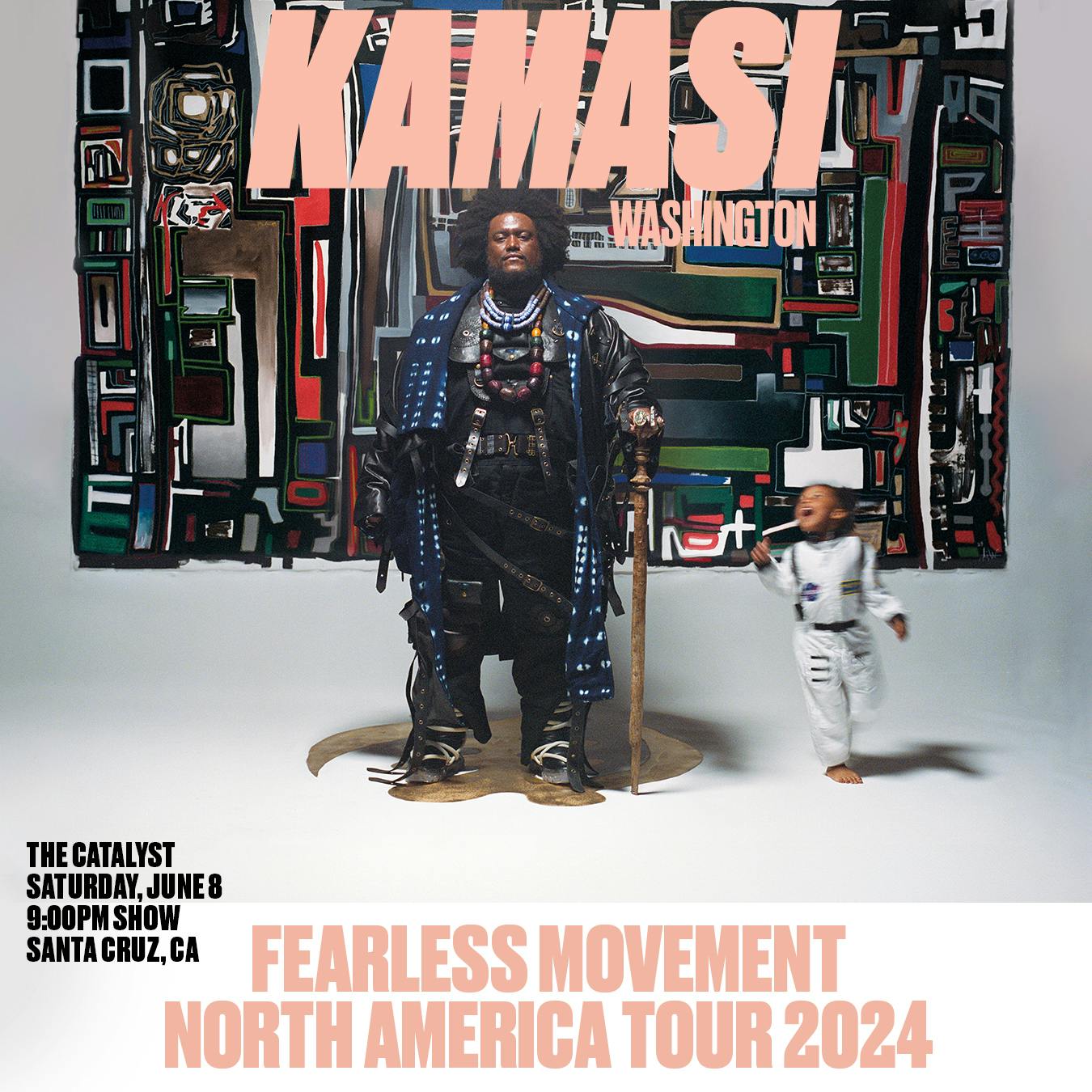 Kamasi Washington: Fearless Movement Tour at The Catalyst - Saturday, Jun 8 2024 | Discotech