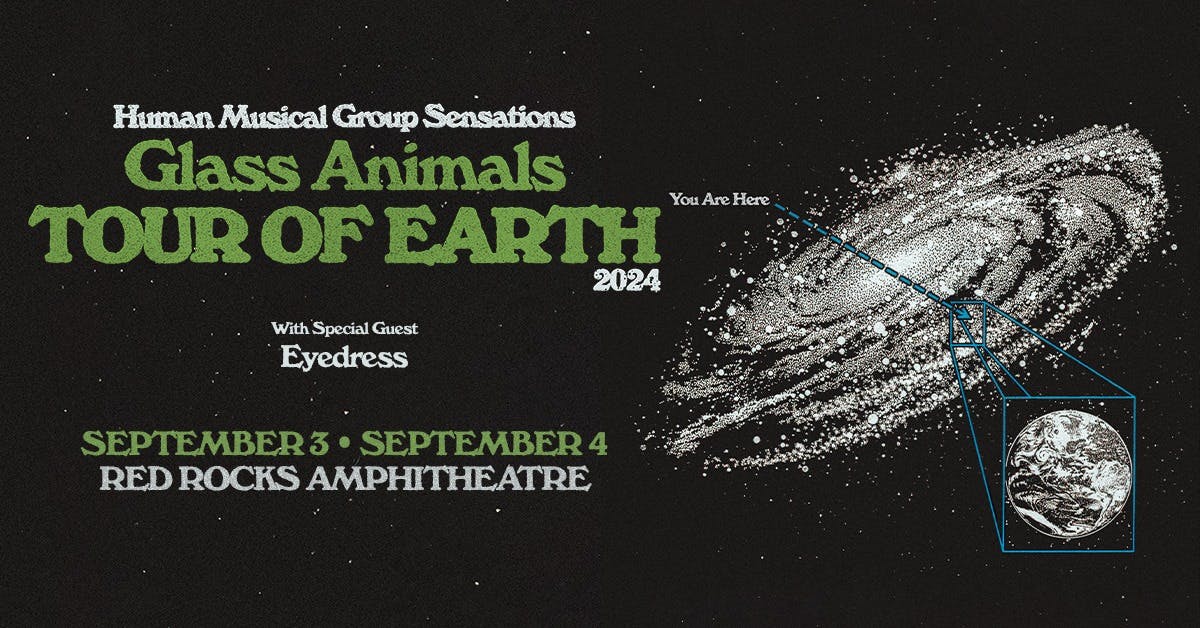 Human Musical Group Sensations Glass Animals: Tour of Earth at Red ...