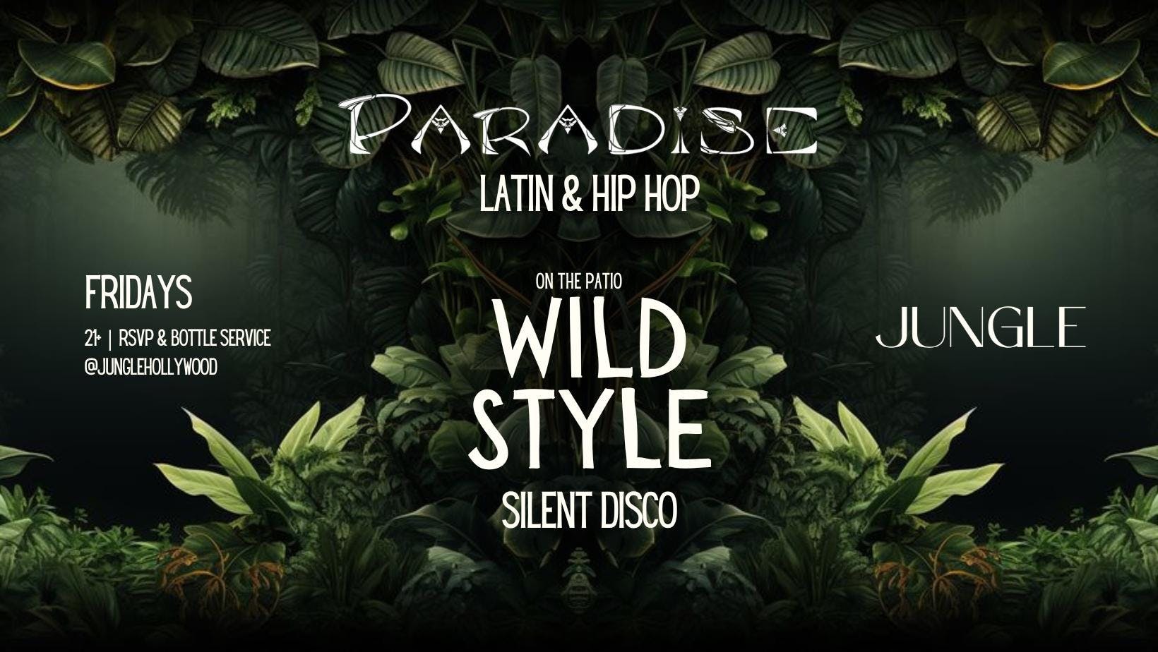Paradise Fridays w/ Wild Style on the Patio