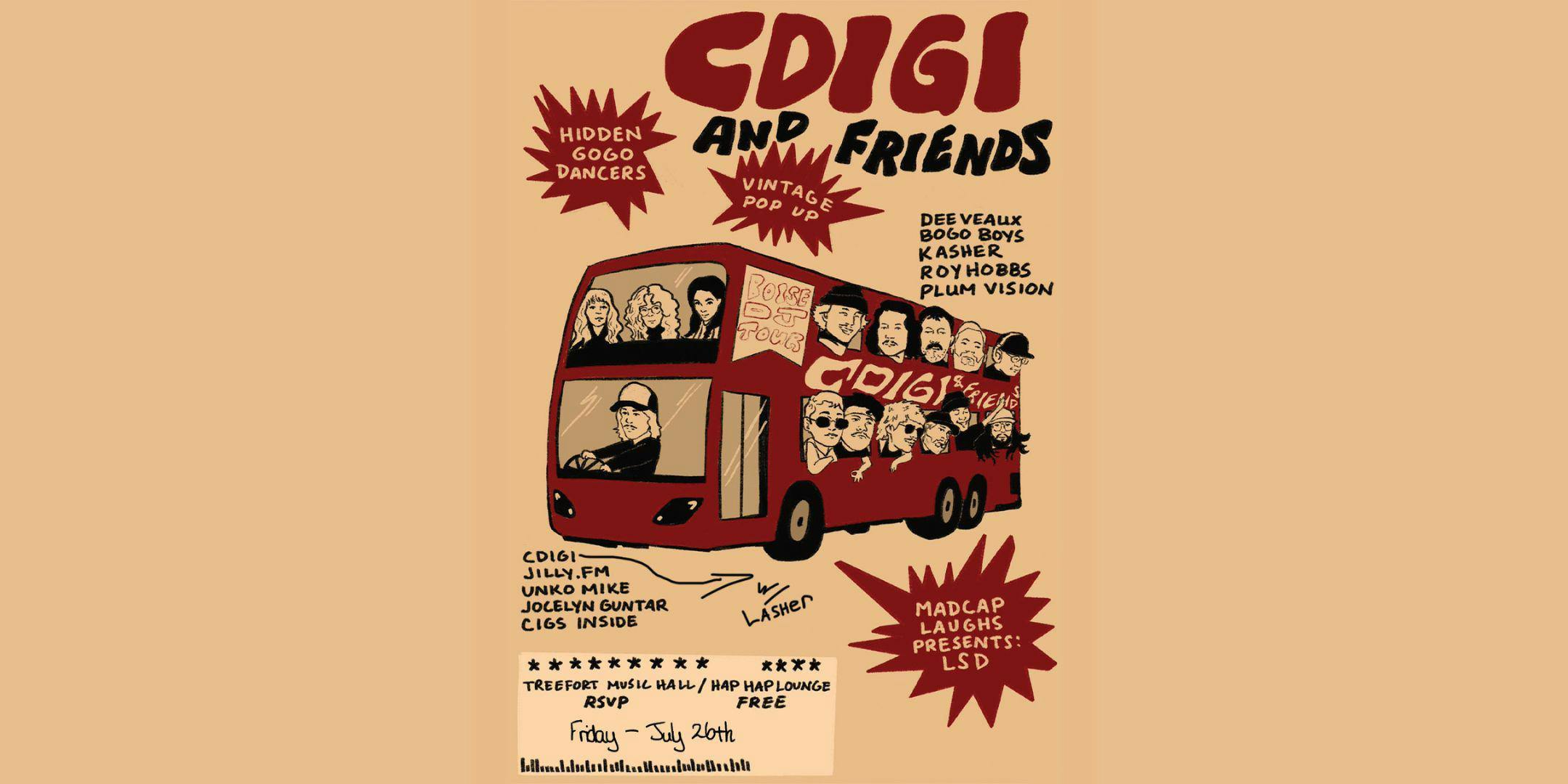 Cdigi & Friends: Double Decker
