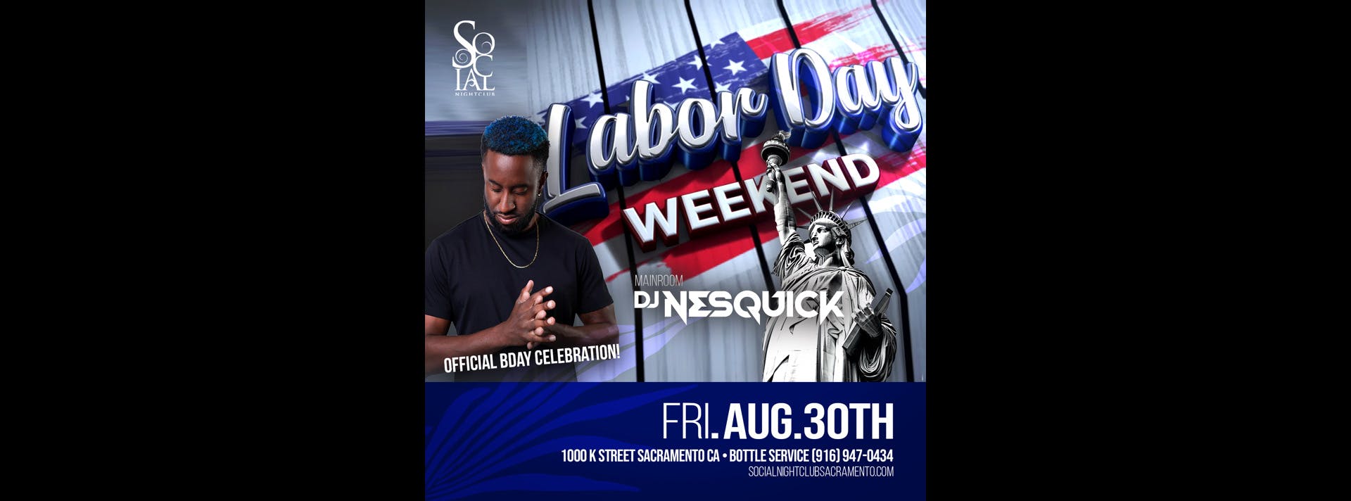Labor Day Weekend 2024 ft. Official Bday set by Dj Nesquick #LDW2024