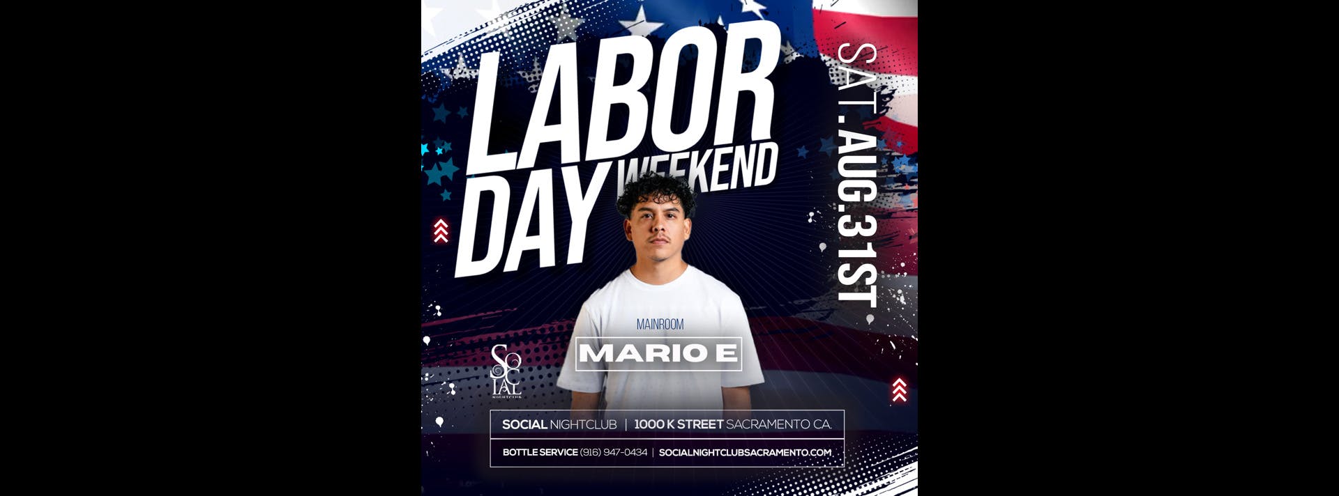 Labor Day Weekend 2024 Finale ft. SF Resident Dj Mario-E