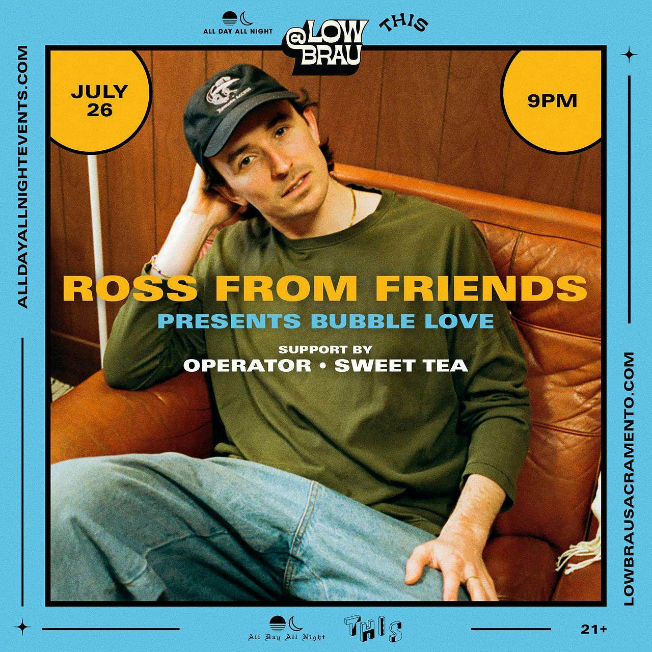 Ross From Friends at LowBrau