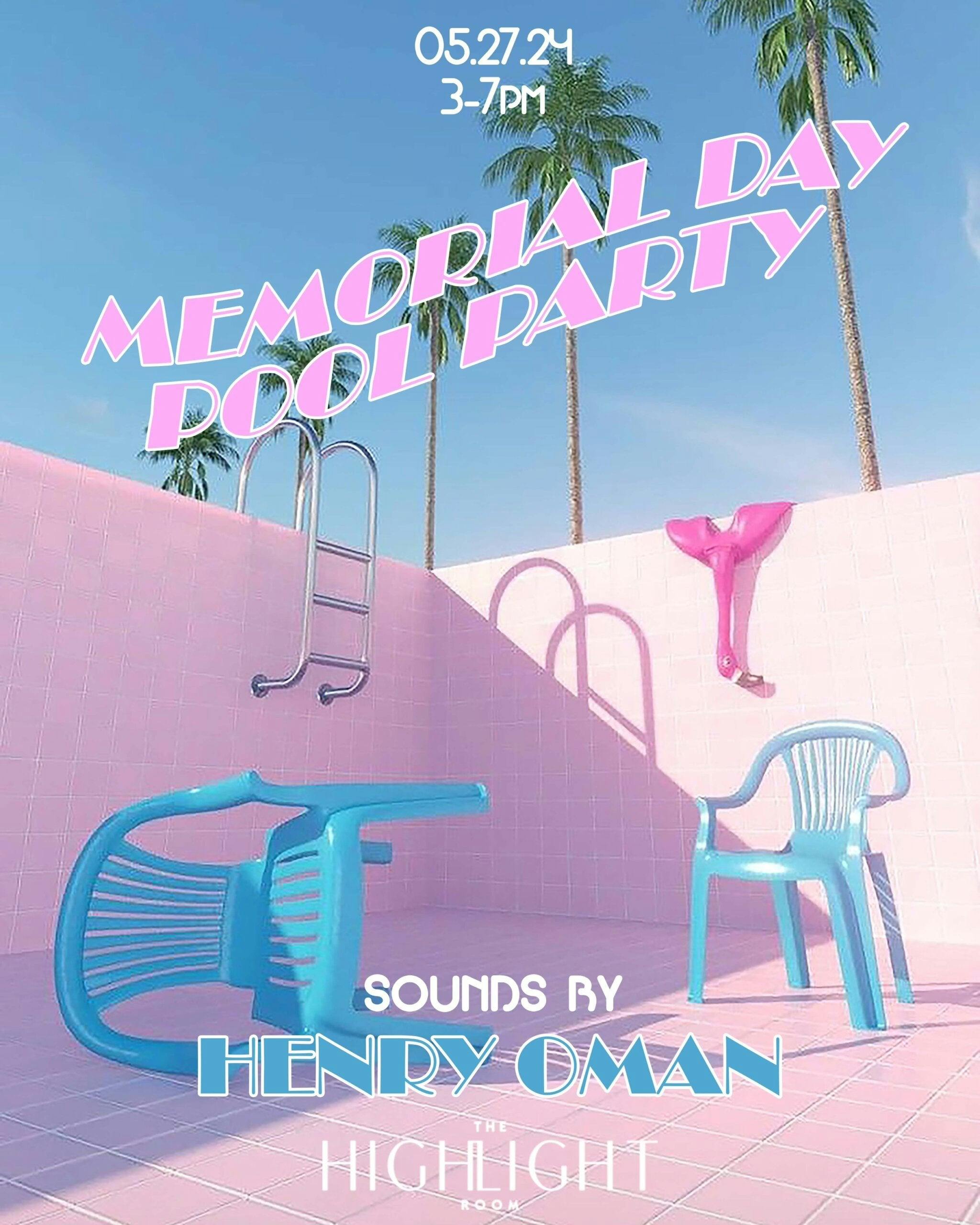 Memorial Day Pool Party at Highlight Room - Monday, May 27 2024 | Discotech