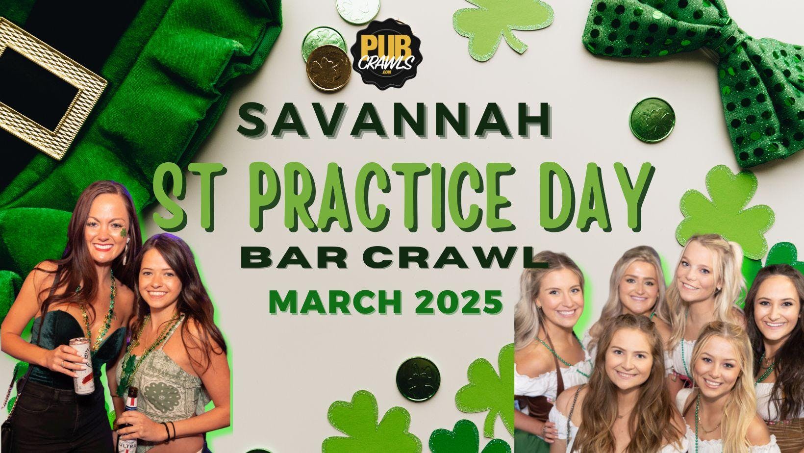 Savannah St Practice Day Bar Crawl