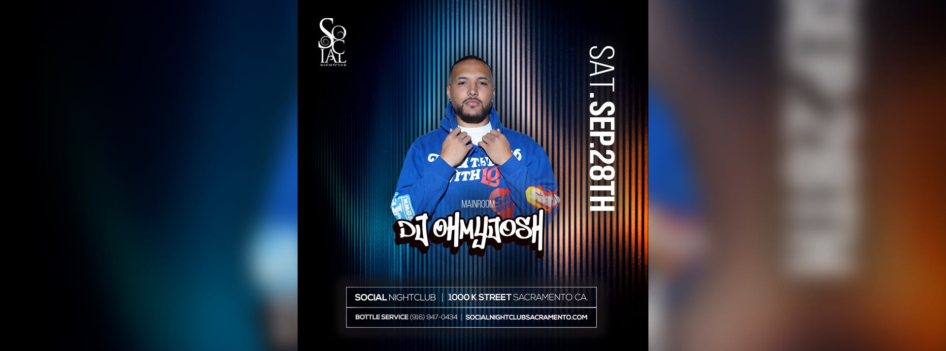 Social Saturdays ft. Sacramento favorite Dj OhMyJosh