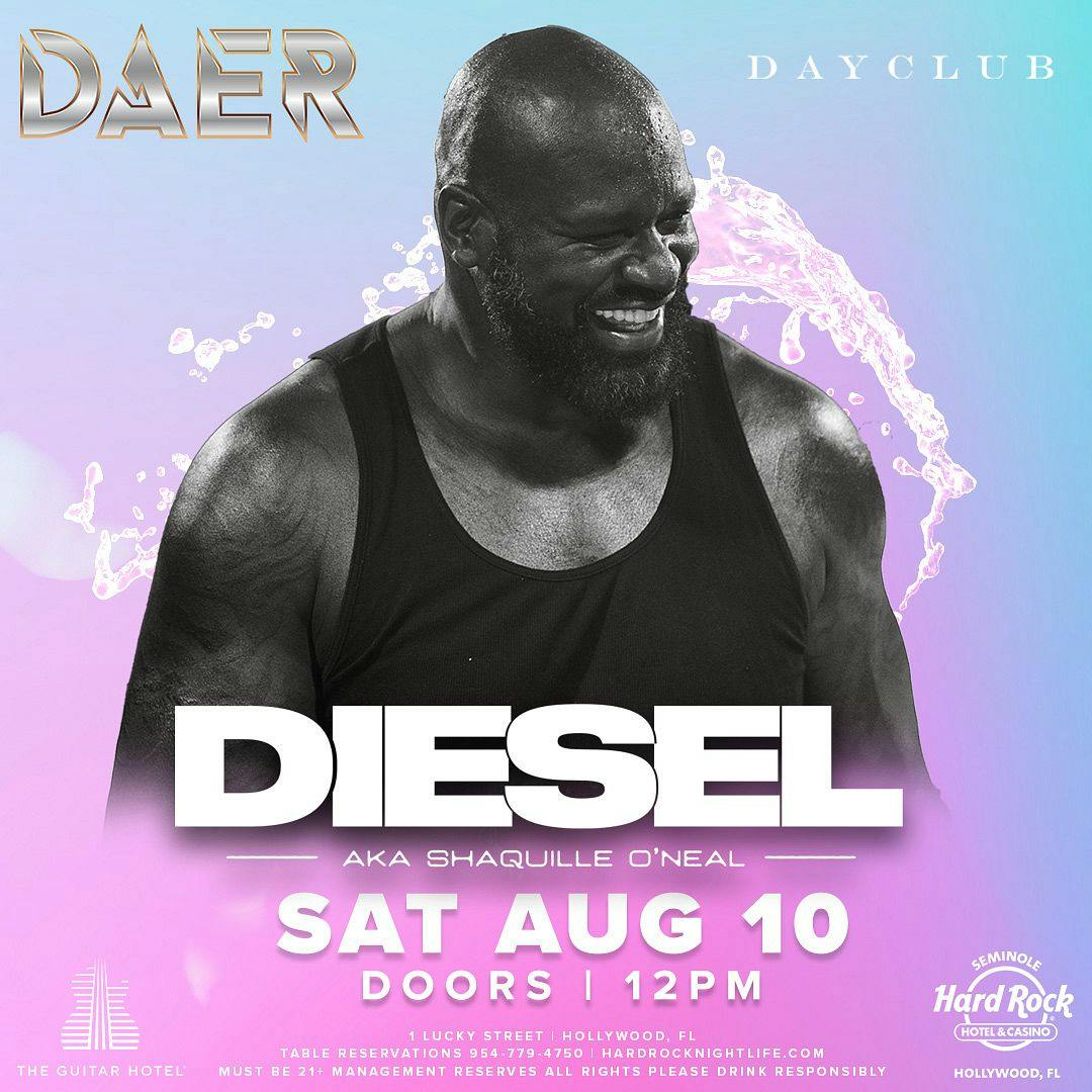 DJ Diesel | Daer Dayclub