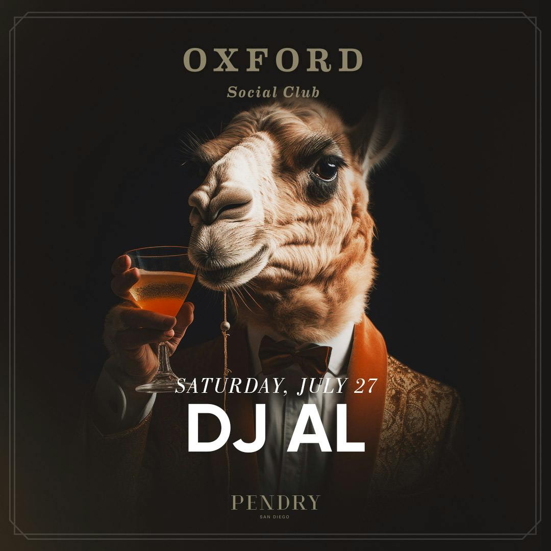 Oxford Saturdays with DJ Al!