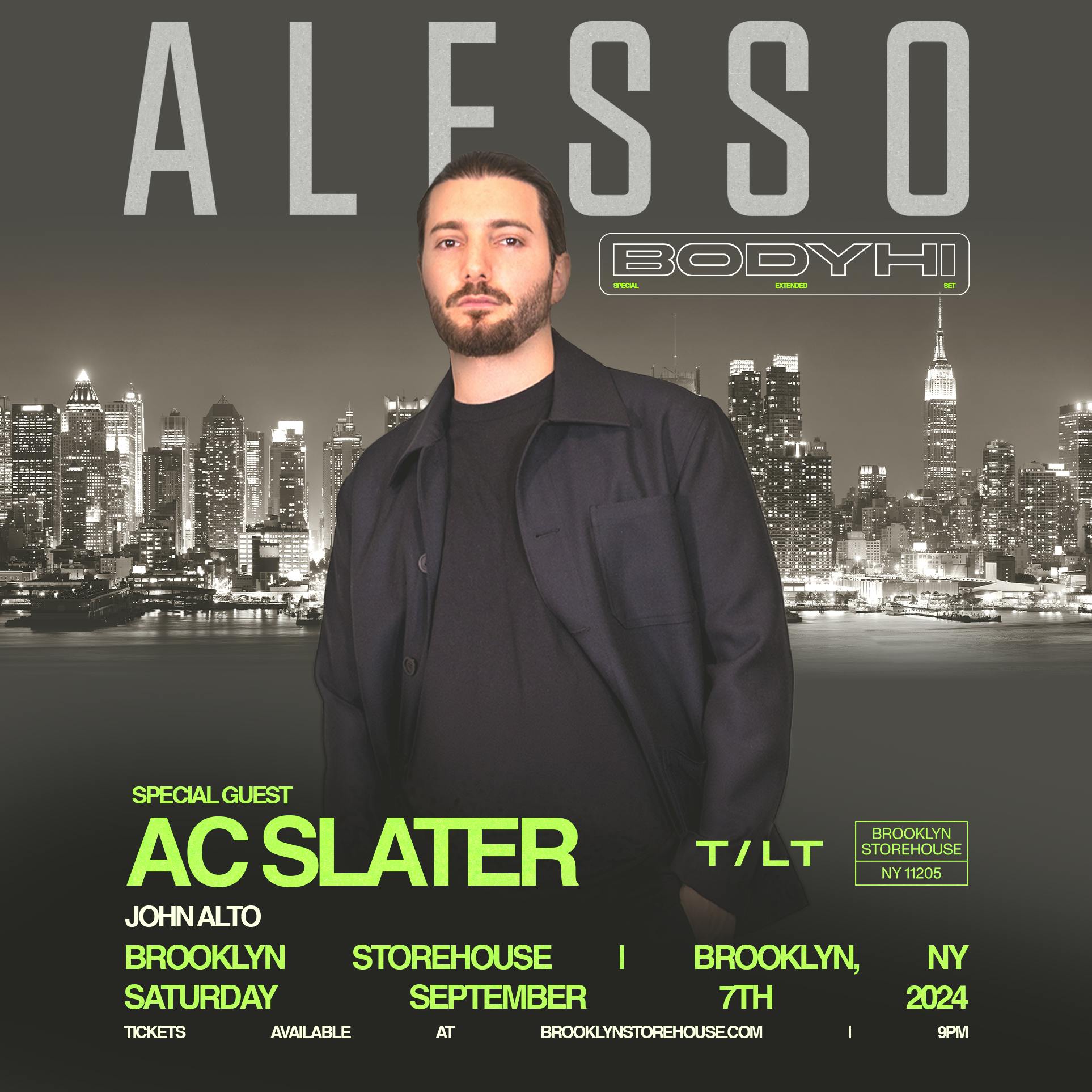 Bsh 001: Alesso (Saturday) Sold Out