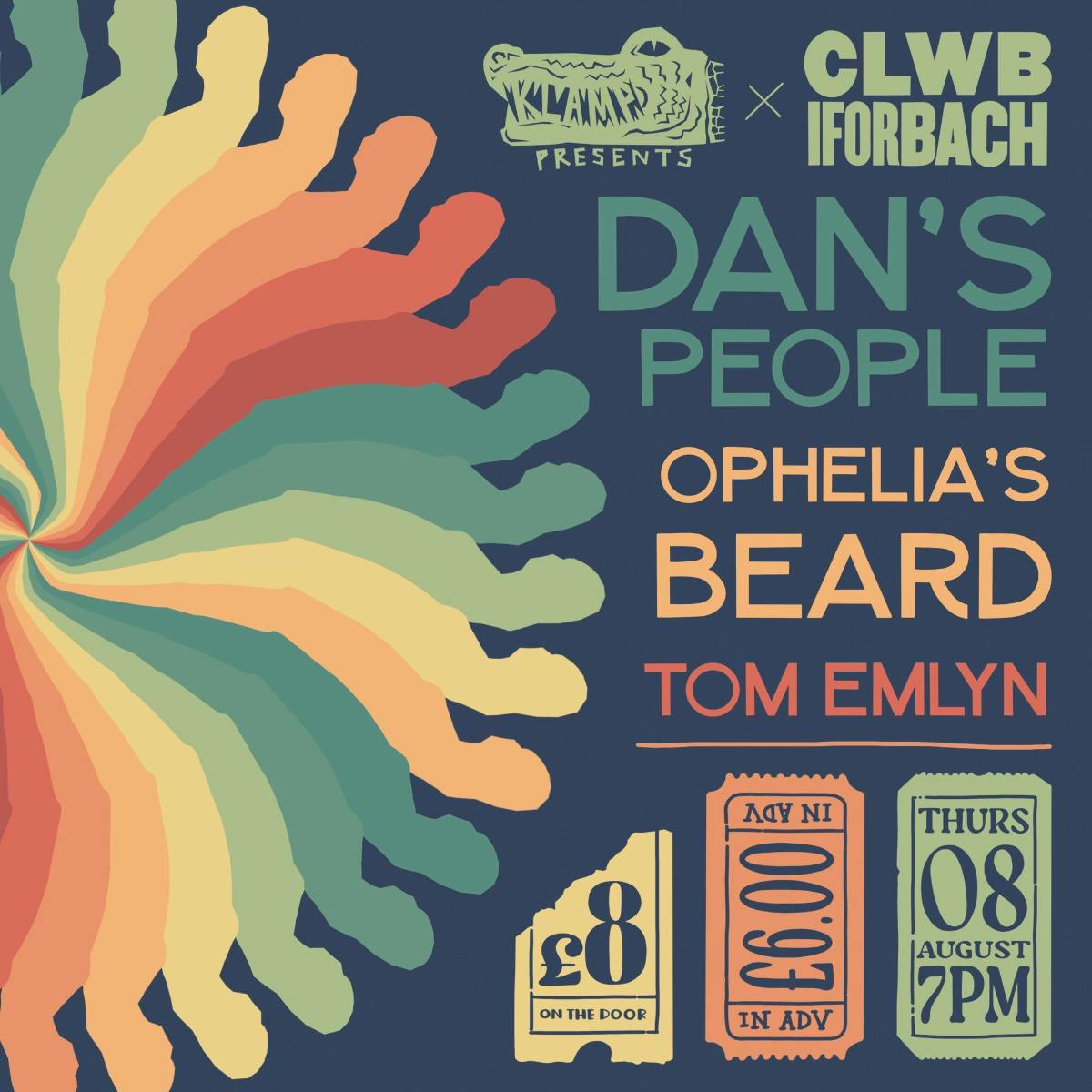 Dans People, Ophelias Beard & Tom Emlyn