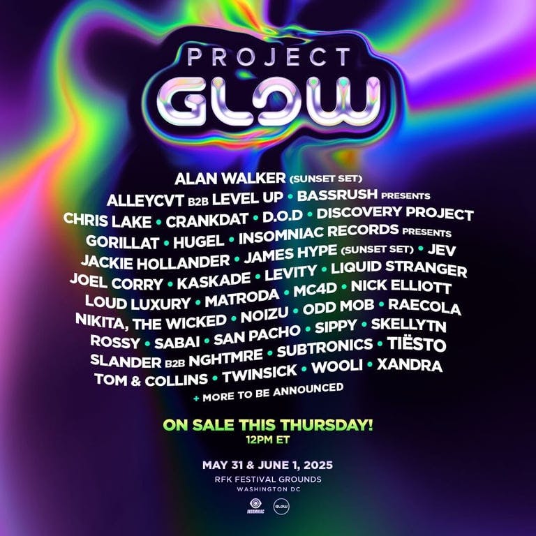Project Glow Dc 2025 - Day 1