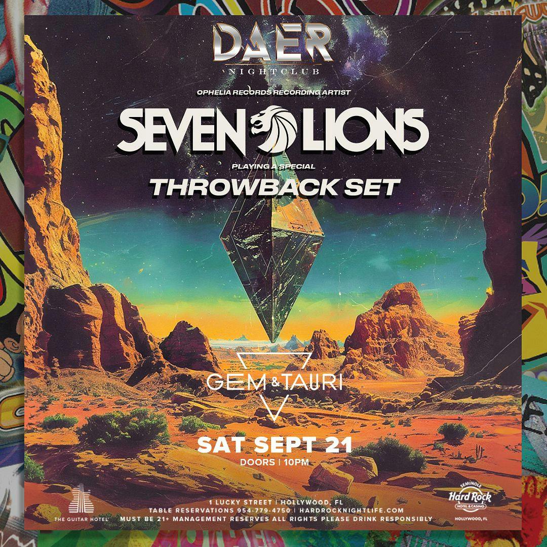 Seven Lions | DAER Nightclub