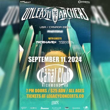 Unleash the Archers at Canal Club