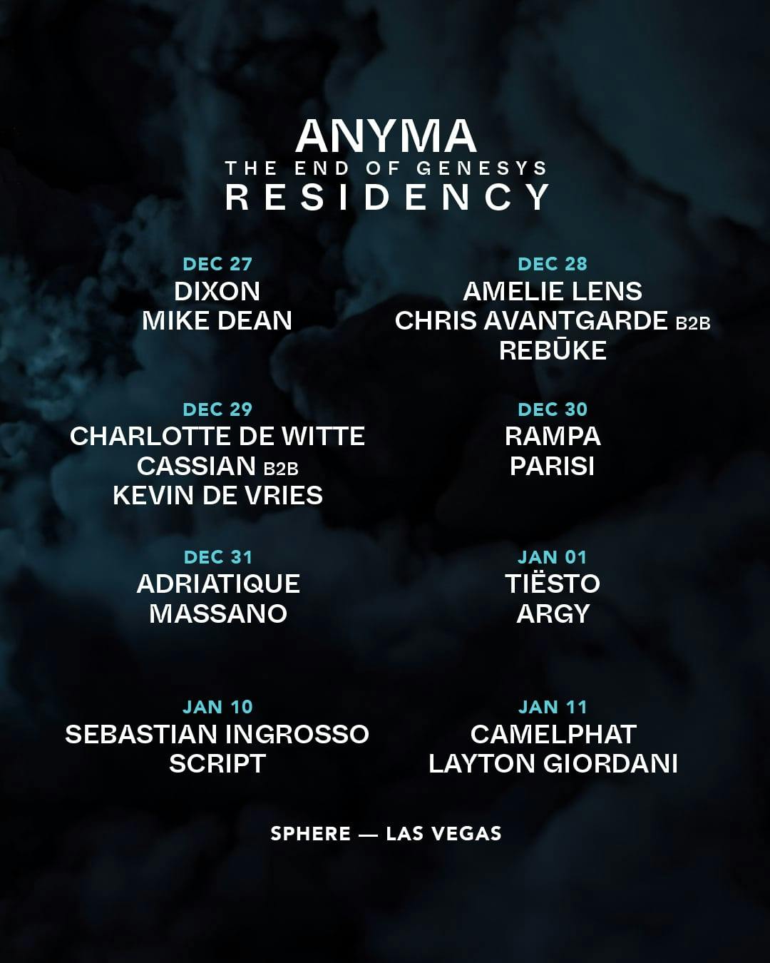 Afterlife presents Anyma 'The End of Genesys'