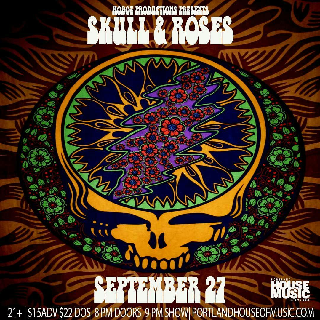 Hoboe Productions Presents: Skull & Roses at Portland House of Music - Friday, Sep 27 2024 | Discotech