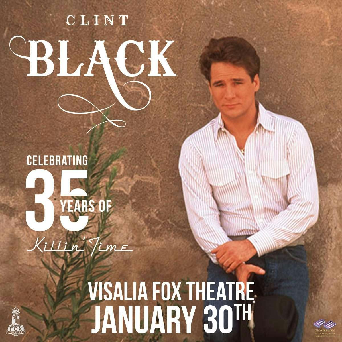 Clint Black: 35th Anniversary Of Killin' Time Tour