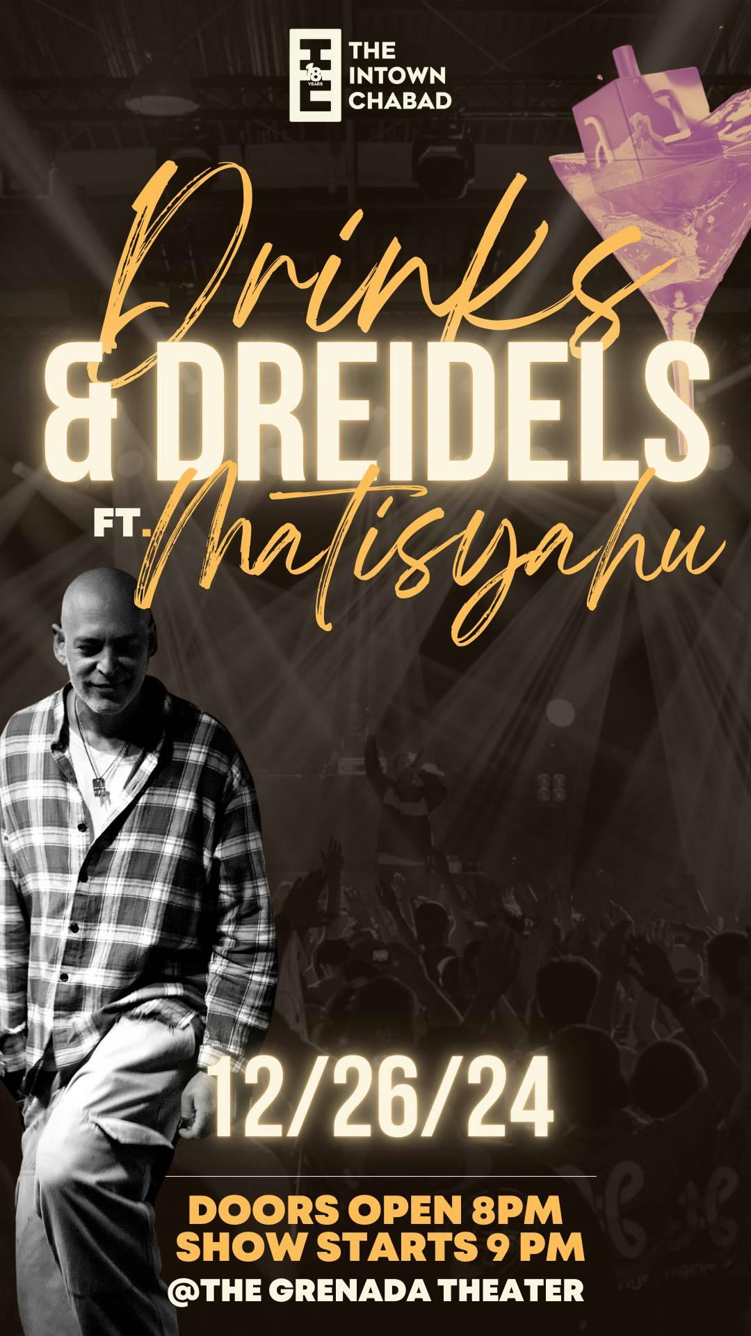 Drinks & Dreidels Chanukah Party FT. Matisyahu