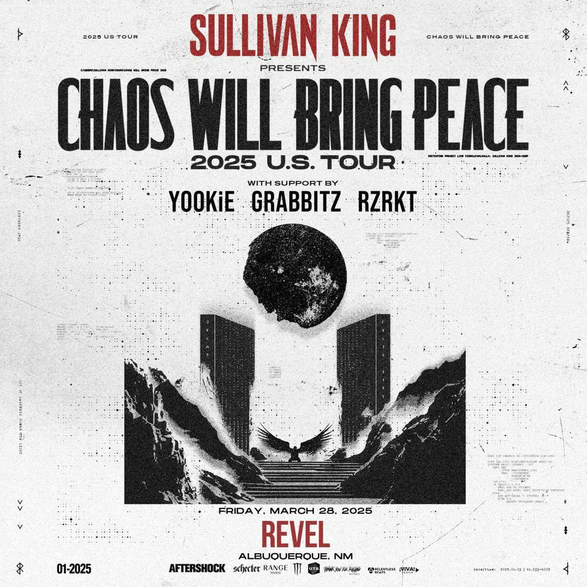 Sullivan King - Chaos Will Bring Peace 2025 US Tour