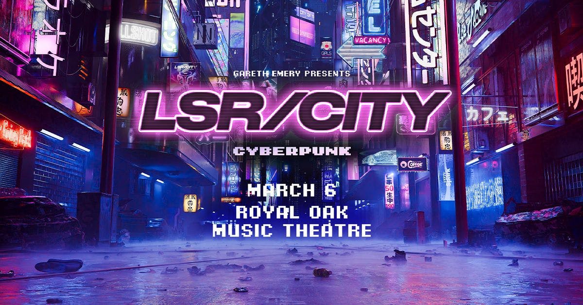 Gareth Emery - Lsr/city: Cyberpunk