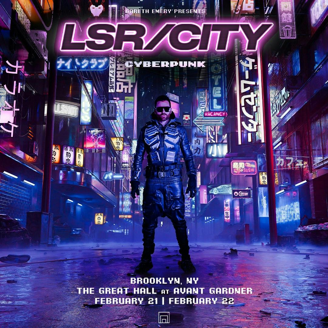 Gareth Emery - Lsr/city: Cyberpunk