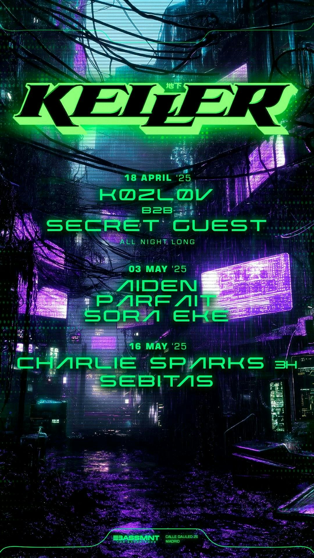 Keller Hard Club 24: Charlie Sparks [3h Extended Set] & Sephax