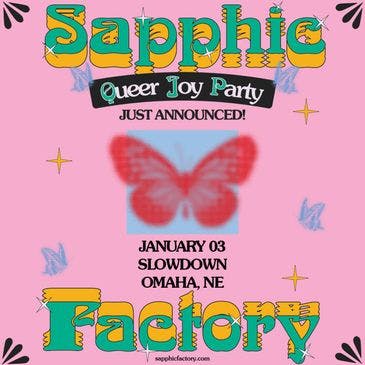 sapphic factory: queer joy party