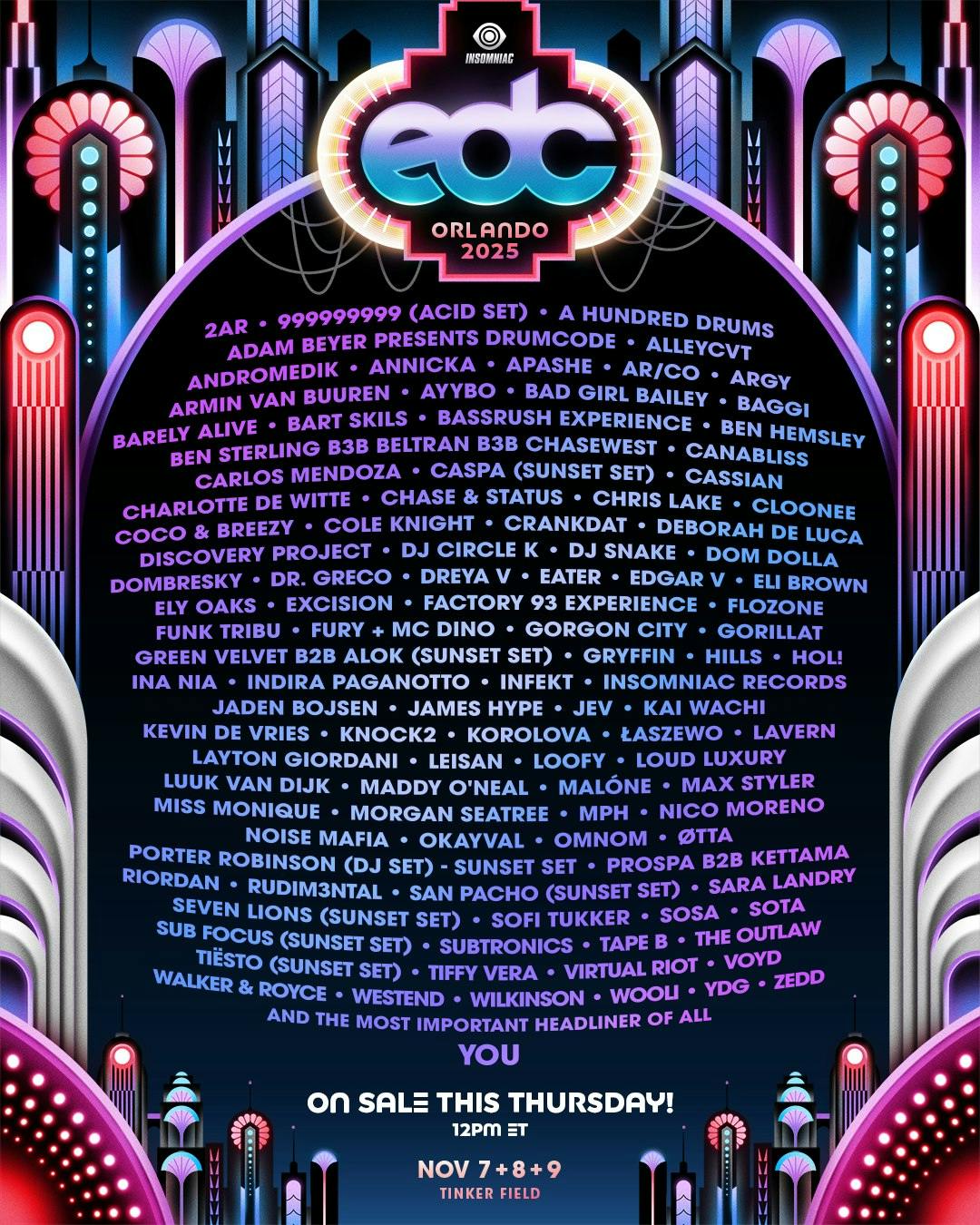 EDC Orlando 2025 - Day 1