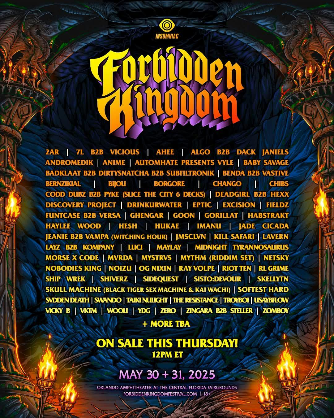 Forbidden Kingdom 2025 - Day 1