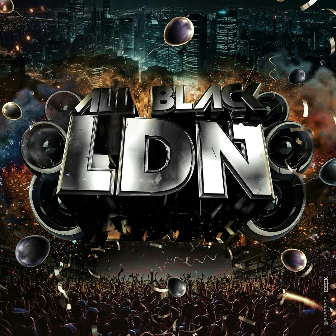 All Black London – Biggest All Black Dressed Theme Party