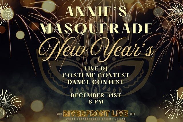 New Years Eve Annies Disco Masquerade Ball