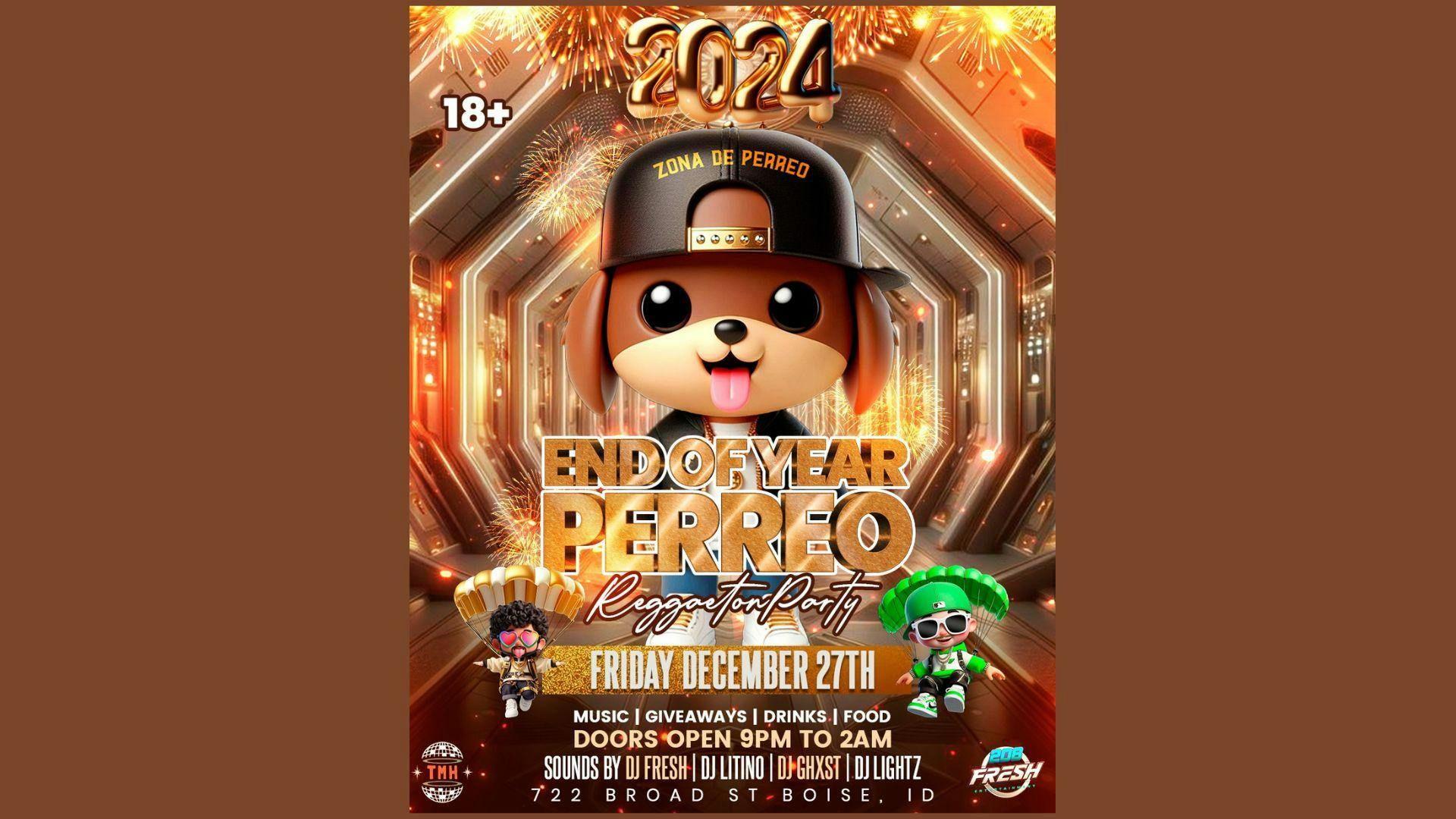 Zona De Perreo End of Year Perreo - Reggaeton Party