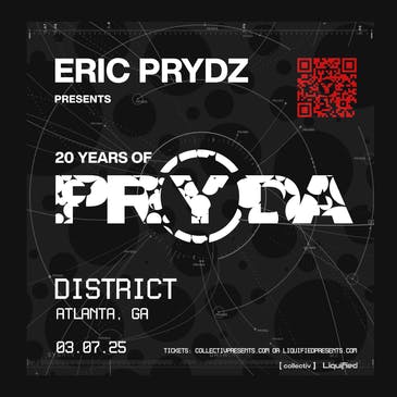 Eric Prydz: 20 Years Of PRYDA at District | Atlanta, GA