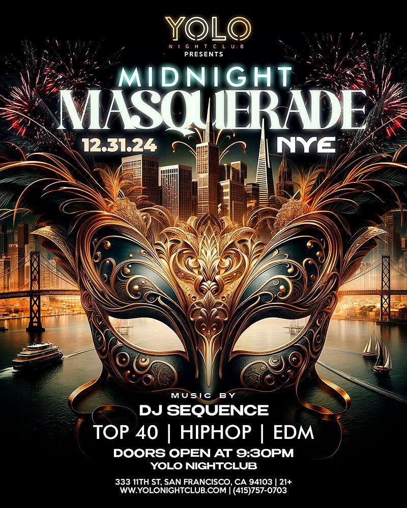 Midnight Masquerade NYE 2025