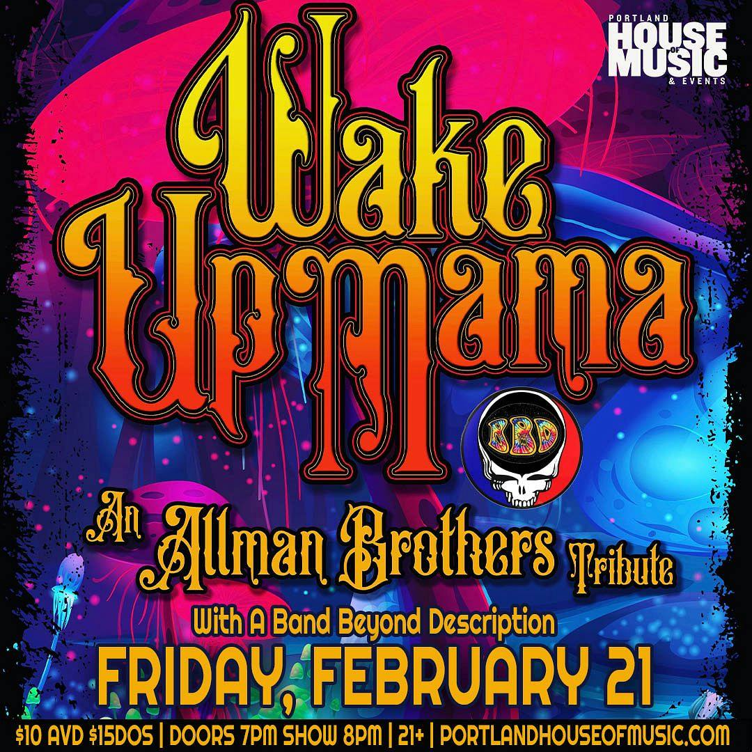 Wake Up Mama: A Tribute to the Allman Brothers Band | W. A Band Beyond Description