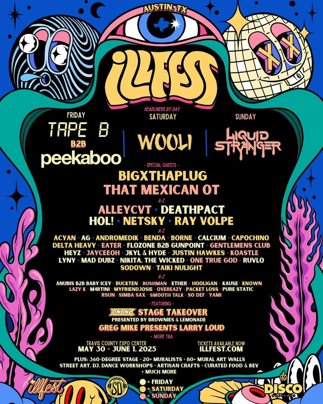 ILLfest Music and Street Art Festival 2025 - Day 1